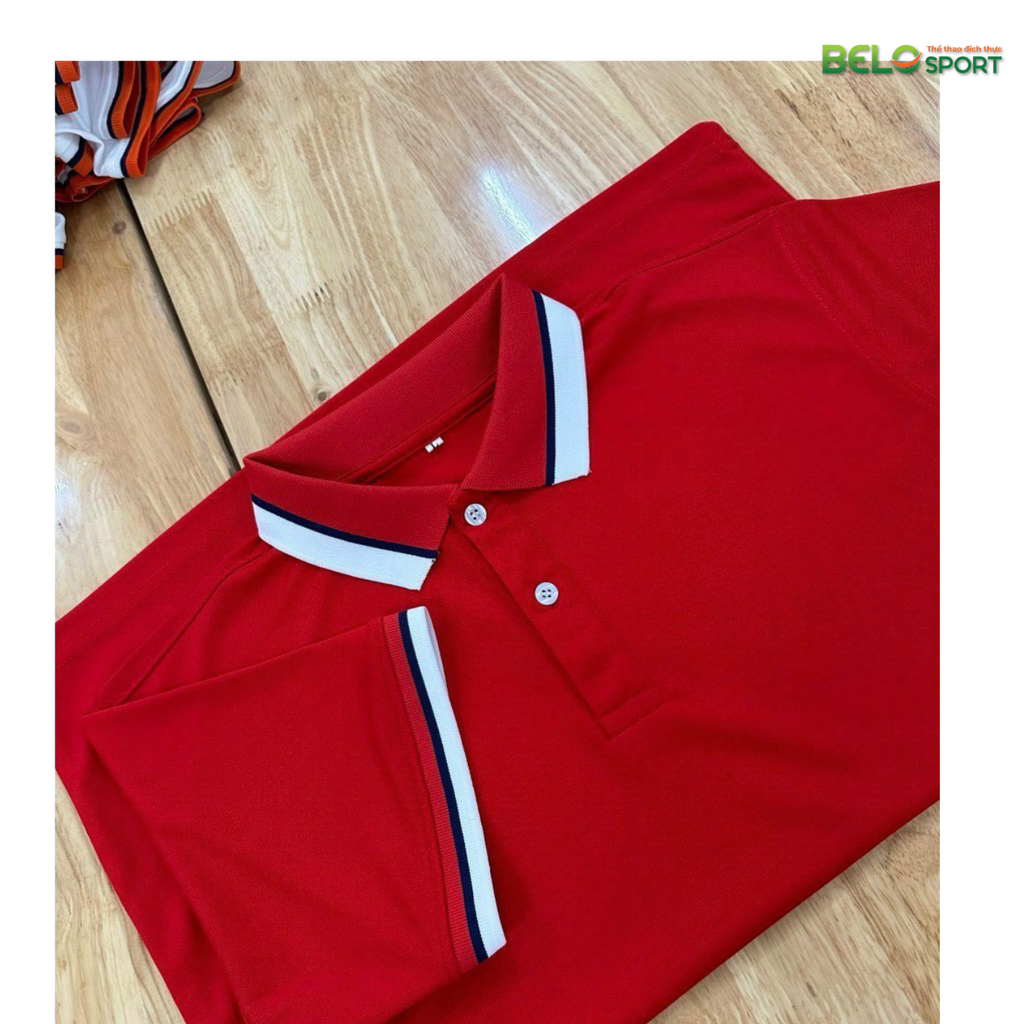 Áo Polo Thời Trang Thể Thao Cổ Bẻ Vải Mẻ Cao Cấp