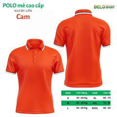 Áo Polo Thời Trang Thể Thao Cổ Bẻ Vải Mẻ Cao Cấp