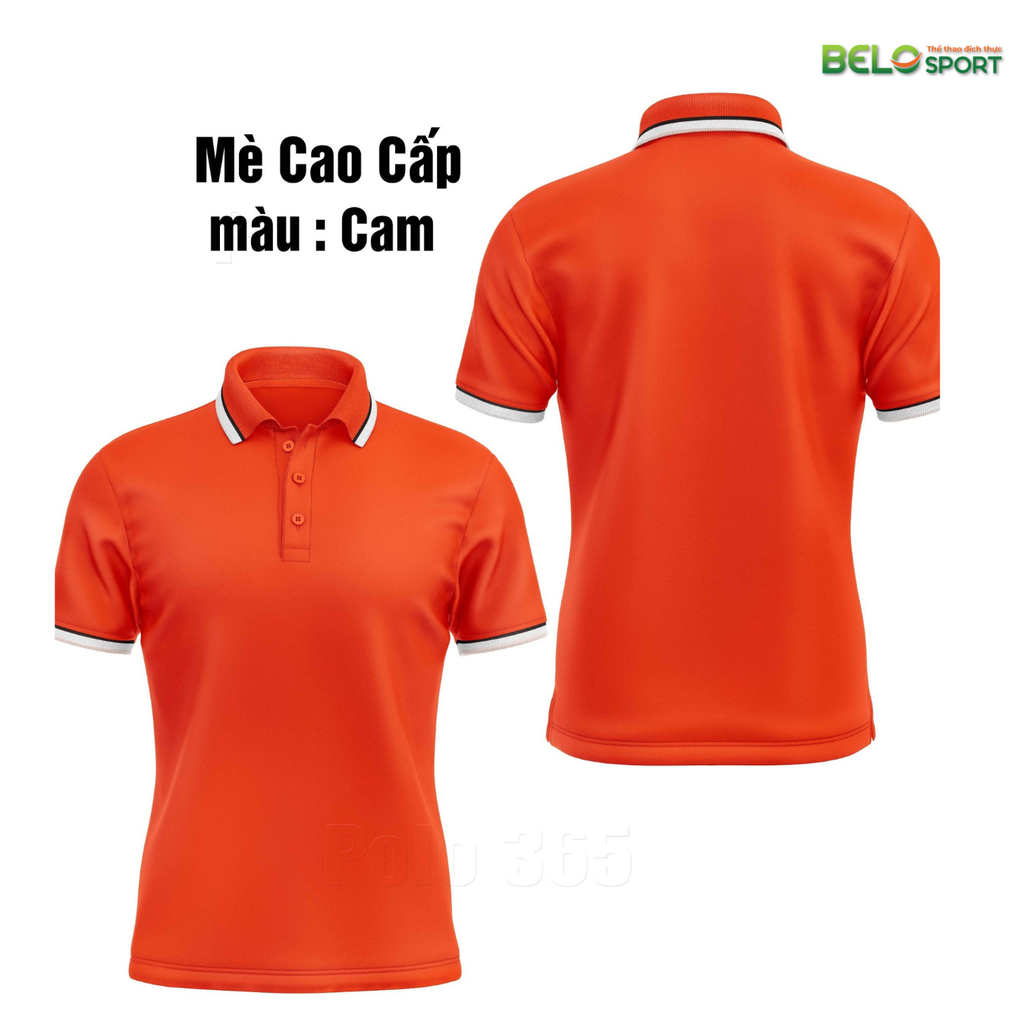 Áo Polo Thời Trang Thể Thao Cổ Bẻ Vải Mẻ Cao Cấp