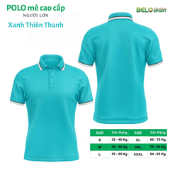 Áo Polo Thời Trang Thể Thao Cổ Bẻ Vải Mẻ Cao Cấp