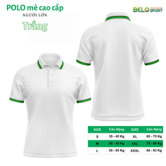 Áo Polo Thời Trang Thể Thao Cổ Bẻ Vải Mẻ Cao Cấp