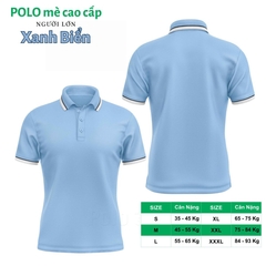 Áo Polo Thời Trang Thể Thao Cổ Bẻ Vải Mẻ Cao Cấp