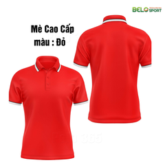 Áo Polo Thời Trang Thể Thao Cổ Bẻ Vải Mẻ Cao Cấp