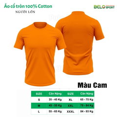 Áo Polo Thời Trang Thể Thao Cotton 100% Cổ Tròn
