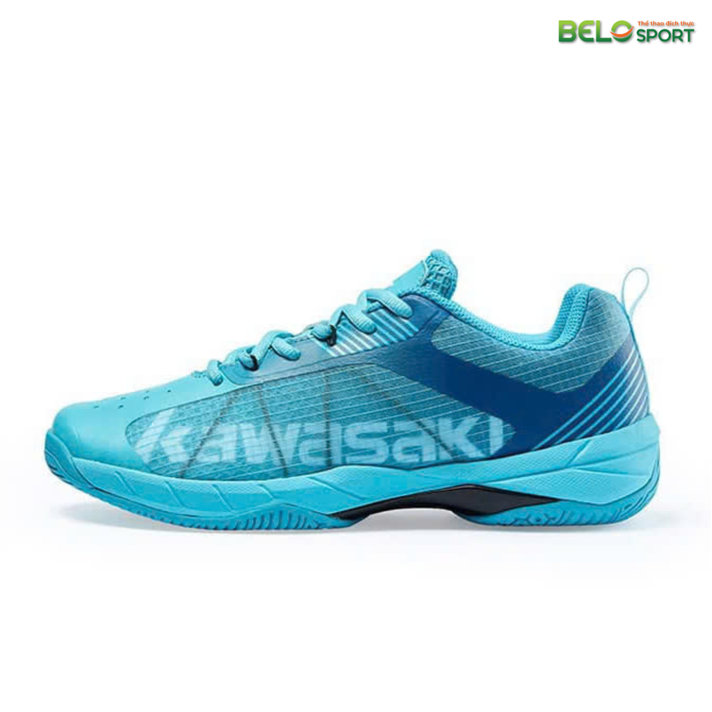 Giày Bóng Chuyền, Cầu Lông, Pickleball Kawasaki K1B20-A3304-Màu Xanh