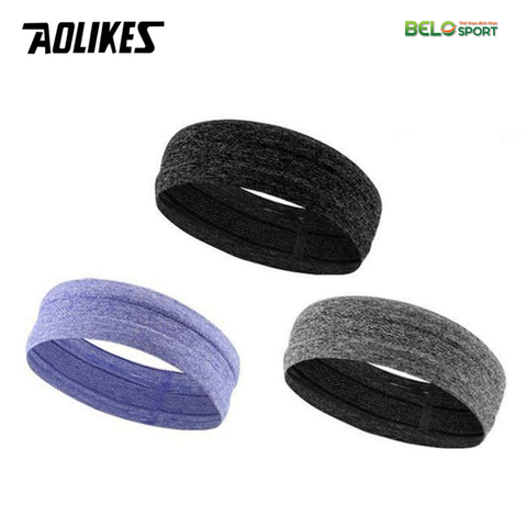 Băng Trán Băng Đô Thể Thao Mềm Nhẹ Thấm Hút Mồ Hôi Aolike A-2103