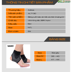 Bảo Vệ Cổ Chân Aolike AL7130
