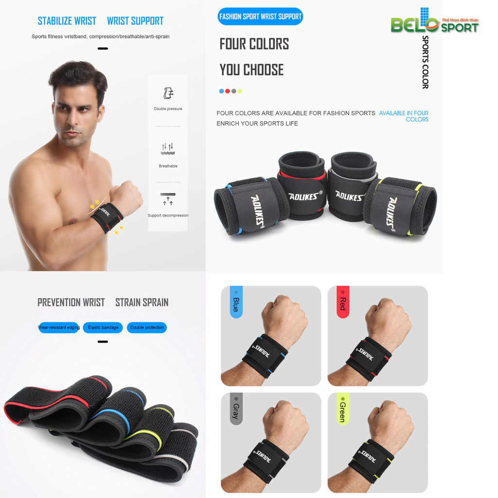 Bảo Vệ Cổ Tay Aolike A-7938