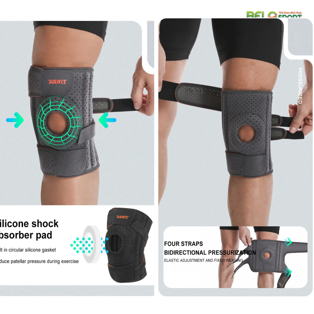 Bảo Vệ Đầu Gối Aolike A-7611