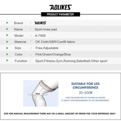 Bảo Vệ Đầu Gối Cao Cấp Aolike A-7908