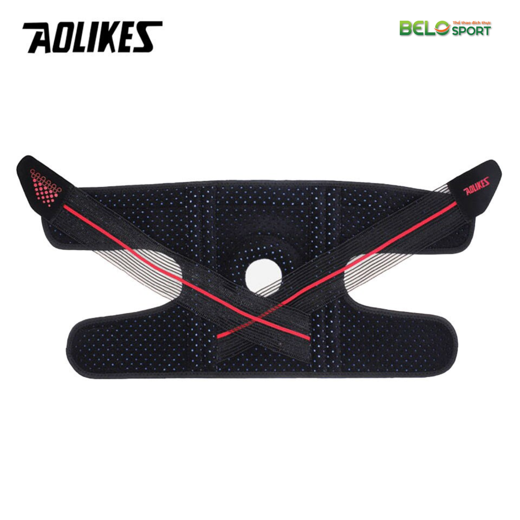 Bảo Vệ Đầu Gối Cao Cấp Aolikes AL7909 - Màu Đỏ