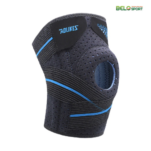 Bảo Vệ Đầu Gối Cao Cấp Aolikes AL7909 - Màu Xanh