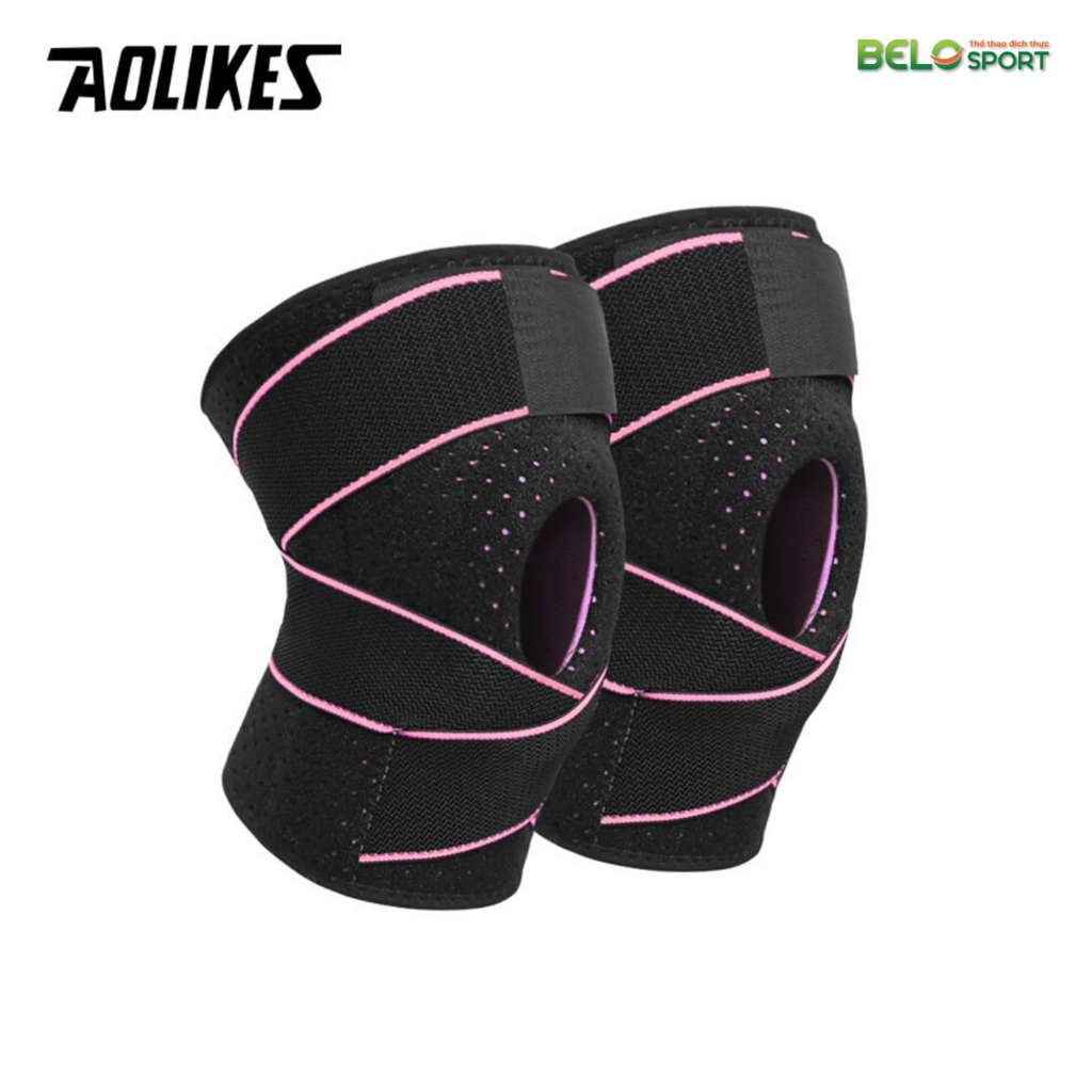 Bảo Vệ Đầu Gối Có Lò Xo Trợ Lực A-7908