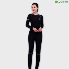 Bộ bơi Hiwing Dài Nữ – Màu Đen Xanh