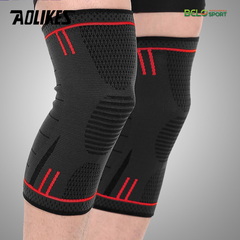 Bó Gối Đàn Hồi Co Giãn 4 Chiều Aolikes AL7723 Màu Đỏ