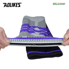 Bó Gối Silicone Co Giãn 4 Chiều Aolikes AL7721 - Màu Trắng