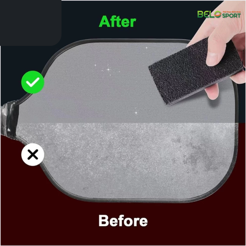 Cục Tẩy Vệ Sinh Mặt Vợt PickleBall JPN Chất Liệu Cao Su Non Tổng Hợp