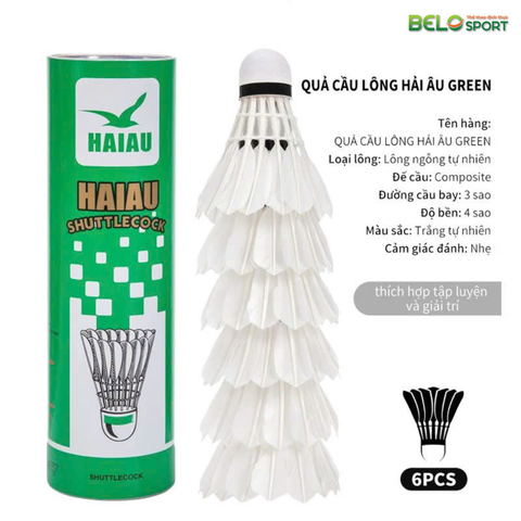 Hộp Cầu Hải Âu Xanh Lá Hộp 6 Quả