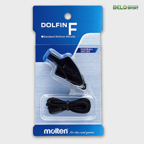 Còi Trọng Tài Bóng Đá Molten Dolfin F Có Dây