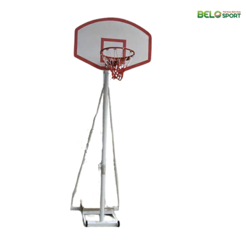 Cột Bóng Rổ THCS Và THPT Thước Bảng Rổ 90 x 120CM Cao 3.05M