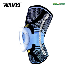 Đai Bảo Vệ Đầu Gối Lót Silicon Cao Cấp Aolikes AL7725