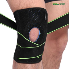 Đai Cuốn Bảo Vệ Khớp Gối Cao Cấp Aolikes AL7908 - Màu Xanh Lá