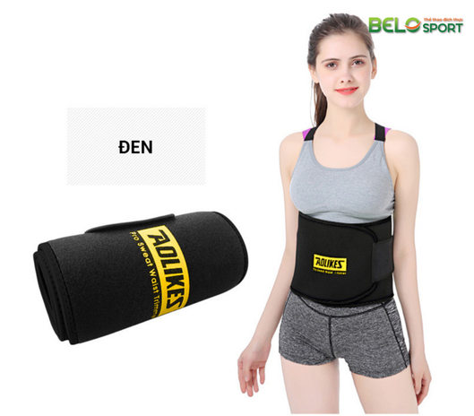 Đai Cuốn Nóng Giảm Mỡ Bụng, Tập Gym, Tập Yoga Aolikes AL7980