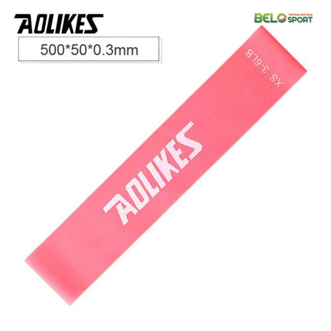 Dây Tập Thể Dục đàn hồi cao cấp Aolikes AL3601 Màu Hồng