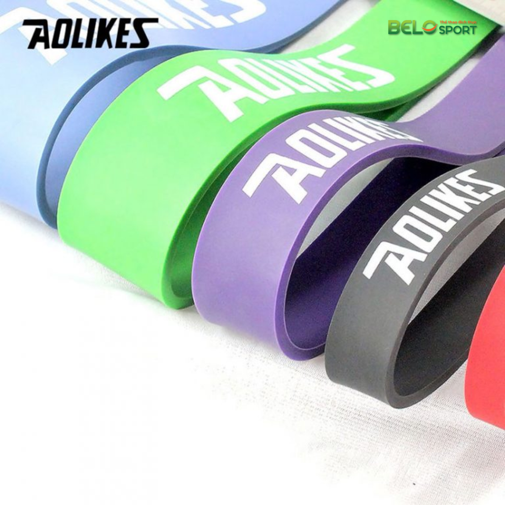 Dây Tập Thể Dục đàn hồi cao cấp Aolikes AL3602 Màu Tím