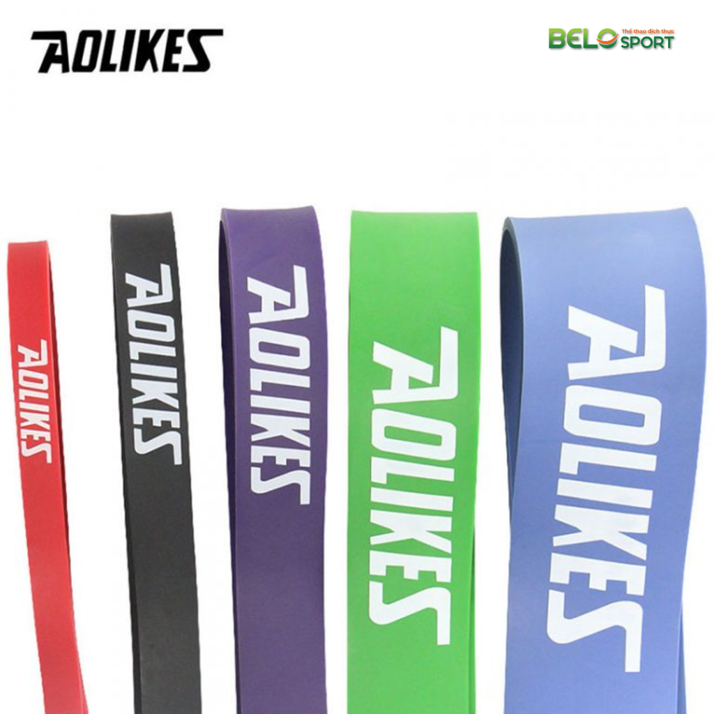Dây Tập Thể Dục đàn hồi cao cấp Aolikes AL3602 Màu Tím