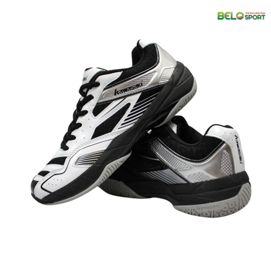Giày Bóng Chuyền, Cầu Lông, Pickleball Kawasaki K159 Màu Trắng