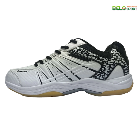 Giày Bóng Chuyền, Cầu Lông, Pickleball Kawasaki K063 Mầu Trắng