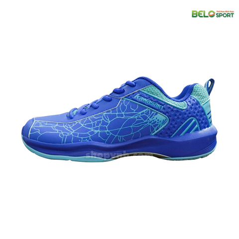 Giày Bóng Chuyền, Cầu Lông, Pickleball Kawasaki K081 Màu Xanh
