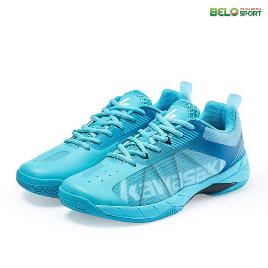 Giày Bóng Chuyền, Cầu Lông, Pickleball Kawasaki K1B20-A3304-Màu Xanh