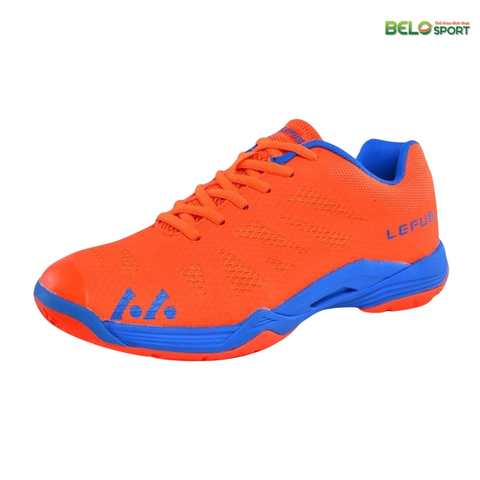 Giày Bóng Chuyền, Cầu Lông, Pickleball Lefus L010 Màu Cam