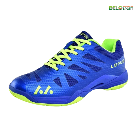 Giày Bóng Chuyền, Cầu Lông, Pickleball Lefus L010 Màu Xanh