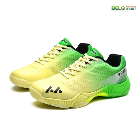 Giày Bóng Chuyền, Cầu Lông, Pickleball Lefus L020 Màu Xanh Lá
