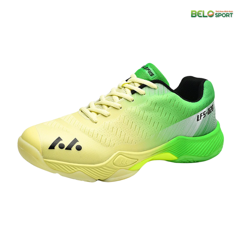 Giày Bóng Chuyền, Cầu Lông, Pickleball Lefus L020 Màu Xanh Lá