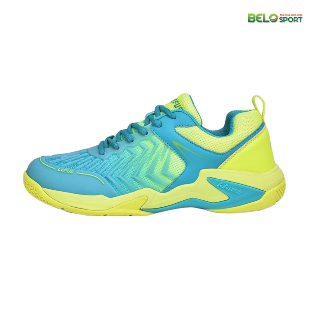 Giày Bóng Chuyền, Cầu Lông, Pickleball Lefus L029 Màu Vàng