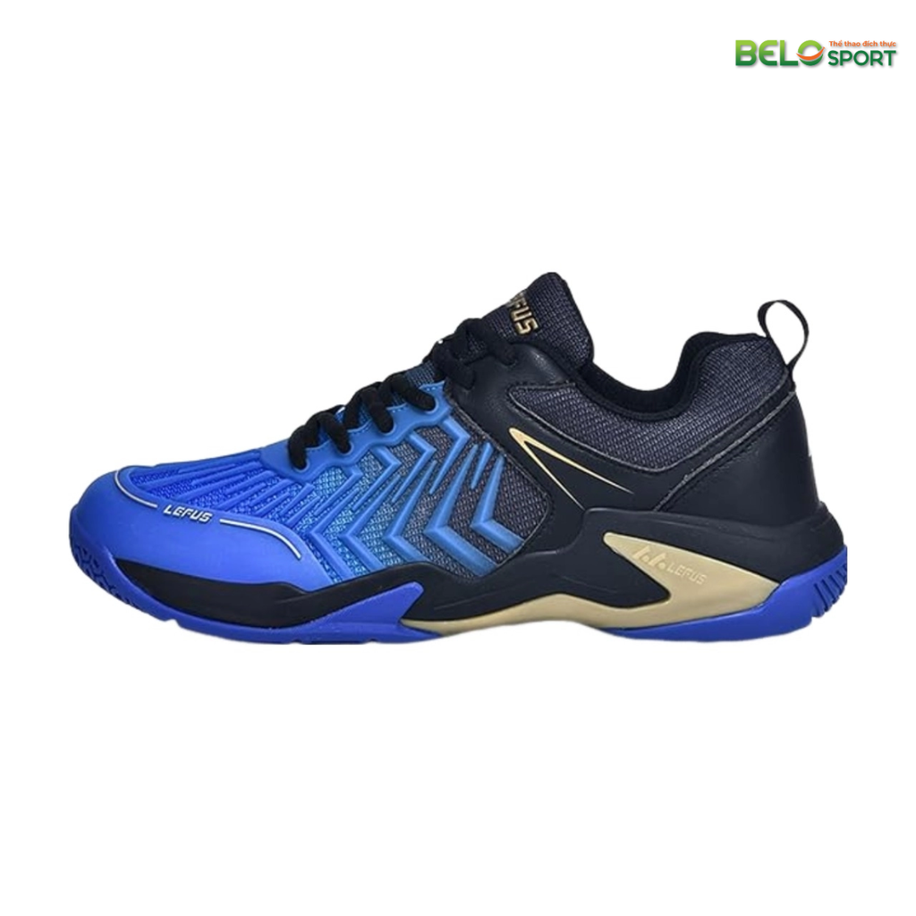 Giày Bóng Chuyền, Cầu Lông, Pickleball Lefus L029 Màu Xanh