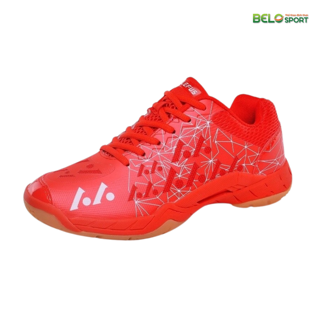 Giày Bóng Chuyền, Cầu Lông, Pickleball Lefus L06 Màu  Đỏ