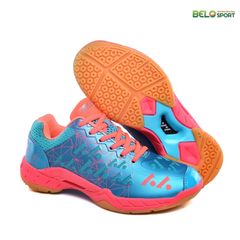 Giày Bóng Chuyền, Cầu Lông, Pickleball Lefus L06 Màu Xanh Hồng