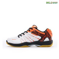 Giày Cầu Lông, Bóng Chuyền, Pickleball Kawasaki 065 Màu Trắng Cam