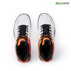Giày Cầu Lông, Bóng Chuyền, Pickleball Kawasaki 065 Màu Trắng Cam