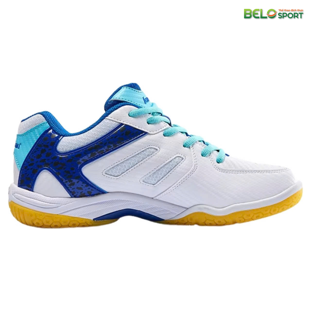 Giày Cầu Lông, Bóng Chuyền, Pickleball Kawasaki 065 Màu Xanh