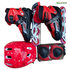 Giày Patin Yuko Combo X3 Bánh Dọc - 4 Màu