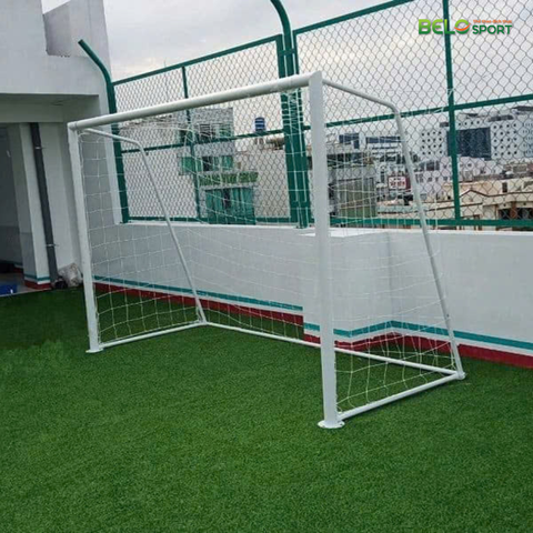 Gôn Đá Bóng Sân 7 Màu Trắng