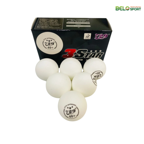Hộp Bóng Bàn 729 3 Star Hộp 6 Quả