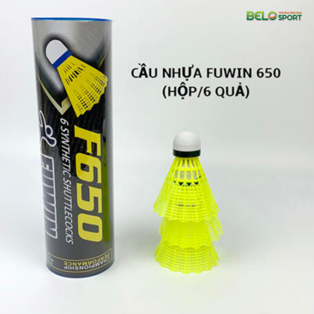 Hộp Cầu Lông Nhựa FUWIN F650 6 Quả