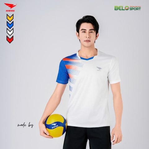 Áo Bóng Chuyền ,Cầu Lông ,Pickleball Hiwing Super 3 New 2025 Màu Trắng